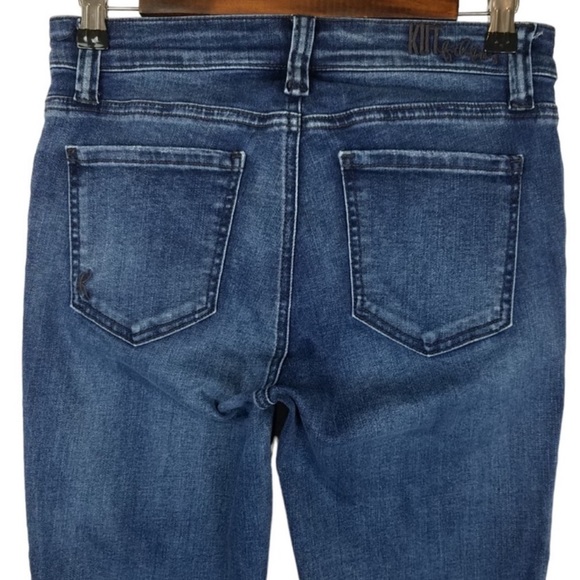 Kut From The Kloth Jeans Carlo Ankle Skinny Dark Wash Stretch Denim SZ 4 NEW! - Picture 5 of 15